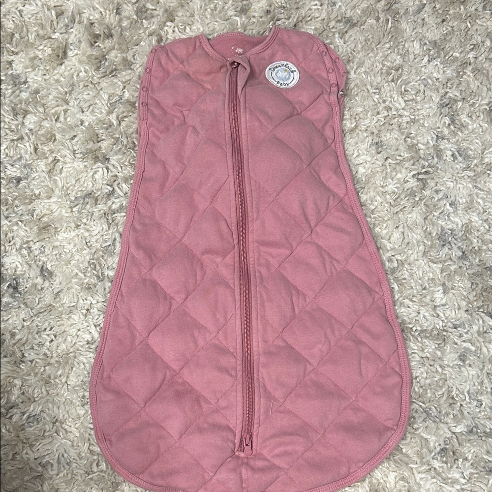 Weighted Quilted Pink Baby Sleep Sack